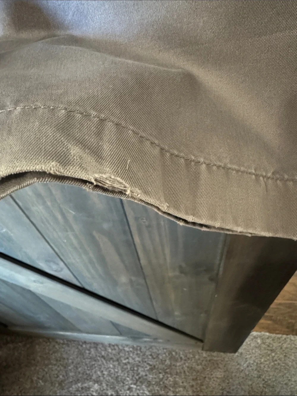 J. Crew Men's Khaki Straight-Leg Chinos in Taupe